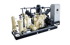 PET吹瓶用水冷無(wú)油活塞式空氣增壓壓縮機(jī)15立方40公斤